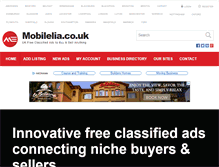 Tablet Screenshot of mobilelia.co.uk